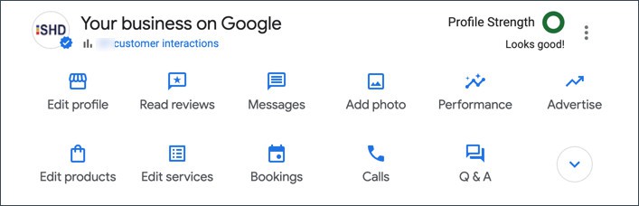 Google Business Profile Adds Social Icons and Other Options